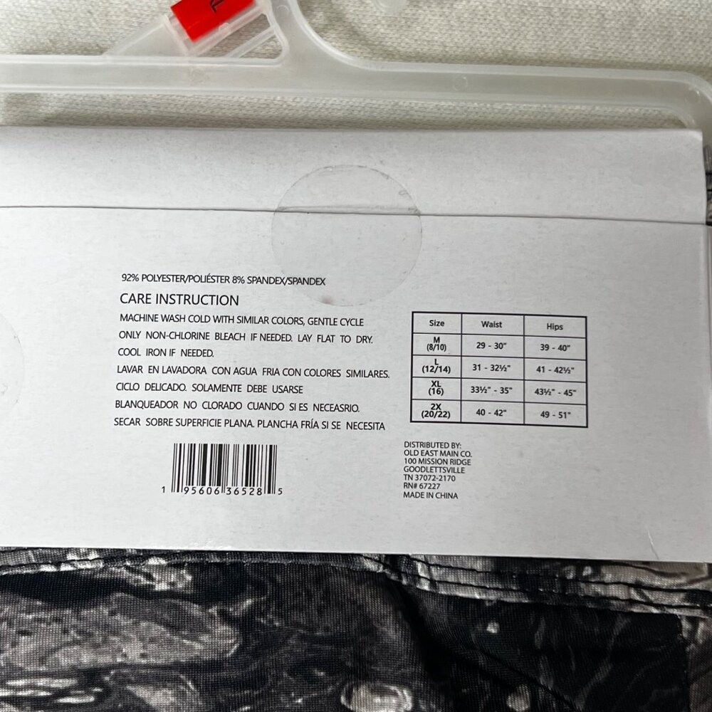 2- Zone Pro XL High Waist Full Length Ladies Active Leggings Marble Print NWT - Picture 3 of 4